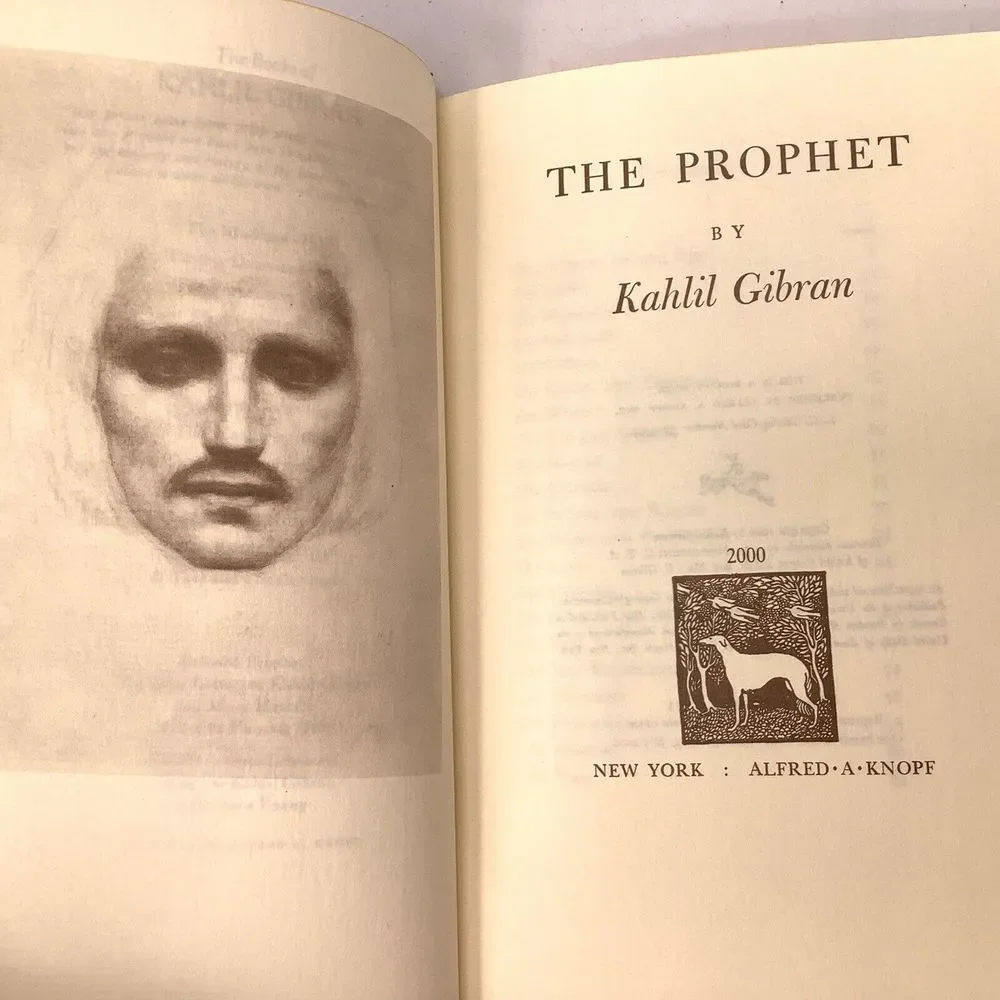 The Prophet Kahlil Gibran‎ Masterpiece 2000 Alfred A Knopf Borzoi Book Hardcover